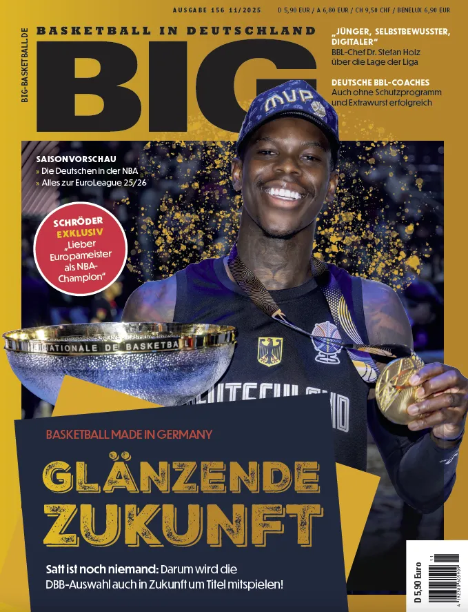 BIG #156  – Glänzende Zukunft: Darum wird die DBB-Auswahl auch in Zukunft um Titel spielen